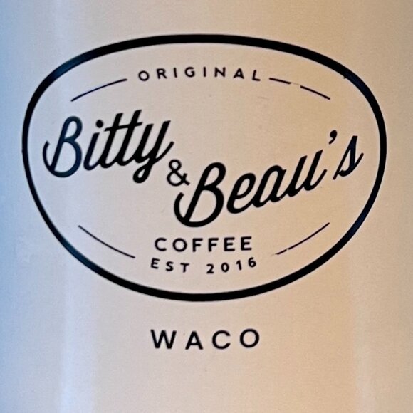 Bitty and Beau’s Coffee Retro Diner Style Stoneware Mug ~ Waco, Texas - Picture 7 of 7